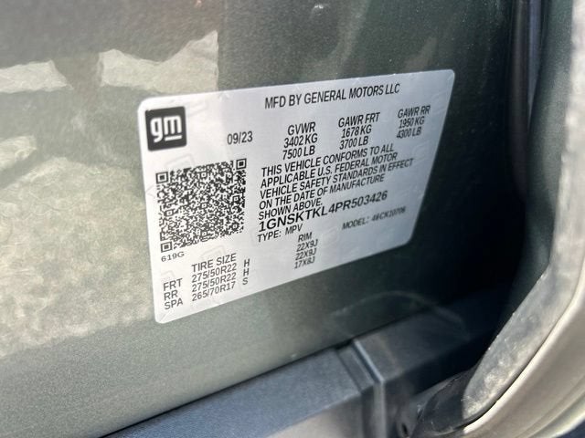 2023 Chevrolet Tahoe High Country