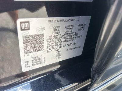 2024 GMC Sierra 1500 AT4