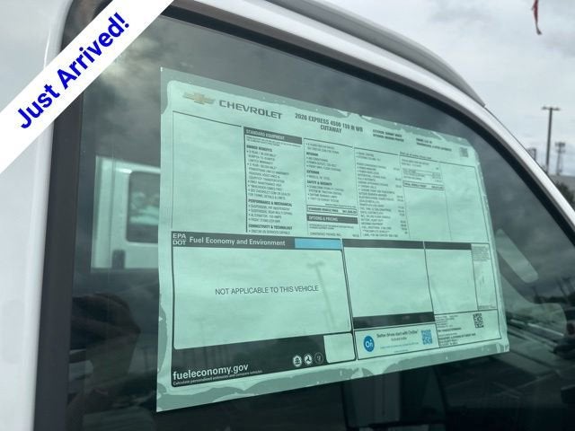 2026 Chevrolet Express Cutaway 4500 2WT