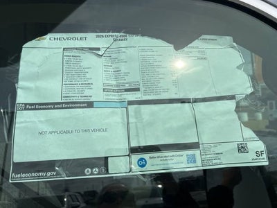 2026 Chevrolet Express Cutaway 4500 2WT