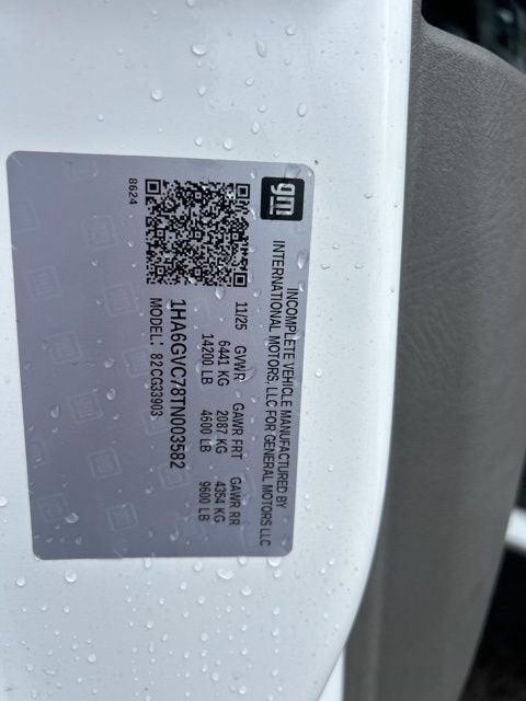 2026 Chevrolet Express Cutaway 4500 2WT