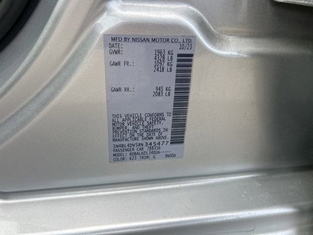 2024 Nissan Altima 2.5 SV