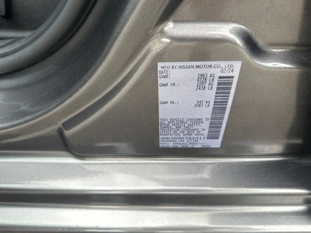 2024 Nissan Altima 2.5 SV