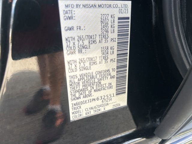 2023 Nissan Frontier PRO-X