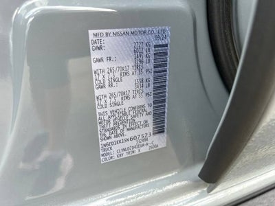 2025 Nissan Frontier Crew Cab PRO-4X 4x4