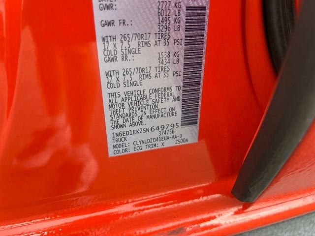 2025 Nissan Frontier Crew Cab PRO-4X 4x4