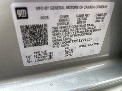 2025 Chevrolet Silverado 2500 HD LT
