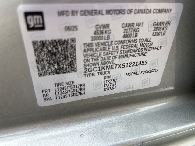 2025 Chevrolet Silverado 2500 HD LT