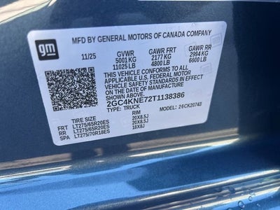 2026 Chevrolet Silverado 2500 HD LT