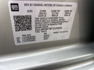 2026 Chevrolet Silverado 2500 HD LT