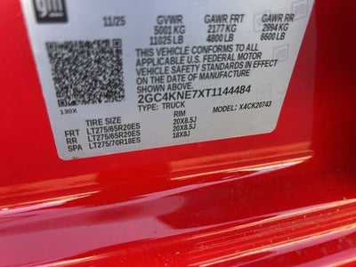 2026 Chevrolet Silverado 2500 HD LT