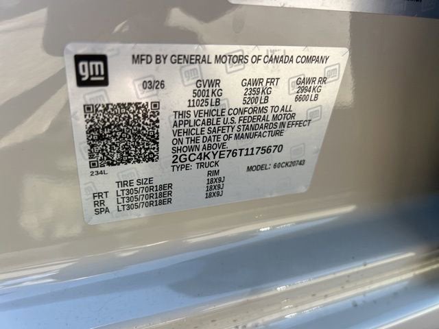 2026 Chevrolet Silverado 2500 HD ZR2