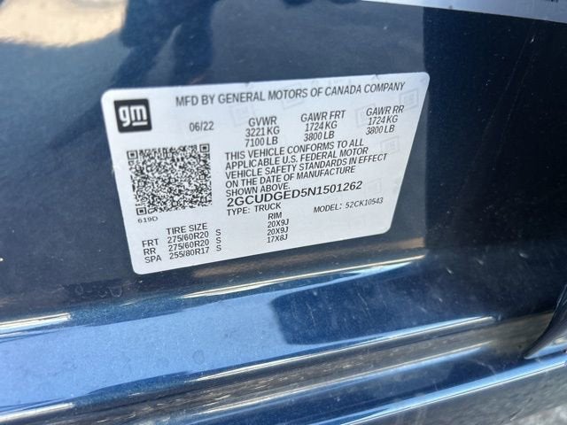 2022 Chevrolet Silverado 1500 LTZ