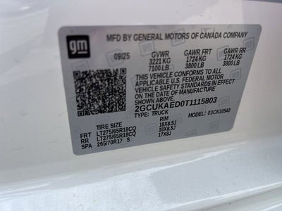 2026 Chevrolet Silverado 1500 WT