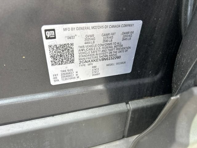 2022 Chevrolet Equinox LT