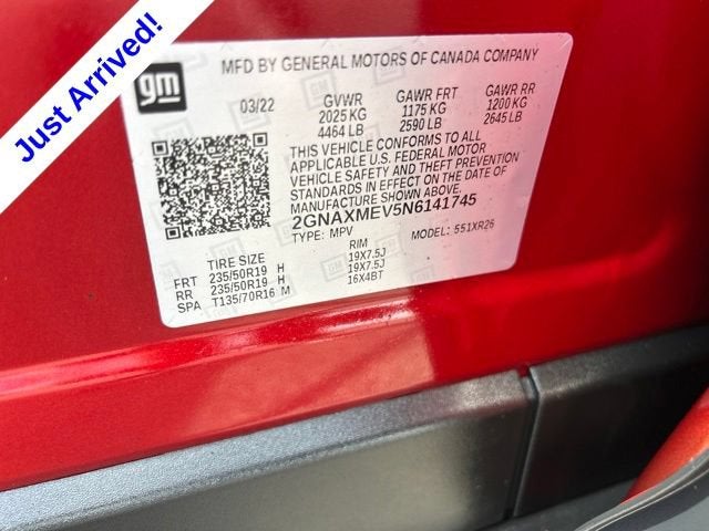 2022 Chevrolet Equinox RS