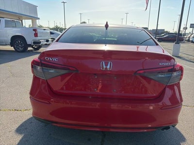 2022 Honda Civic Sedan Sport