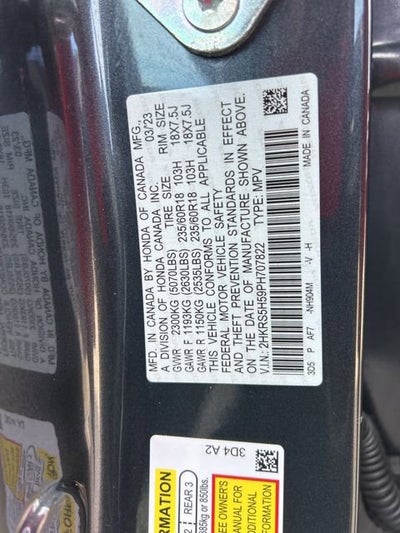 2023 Honda CR-V Hybrid Sport