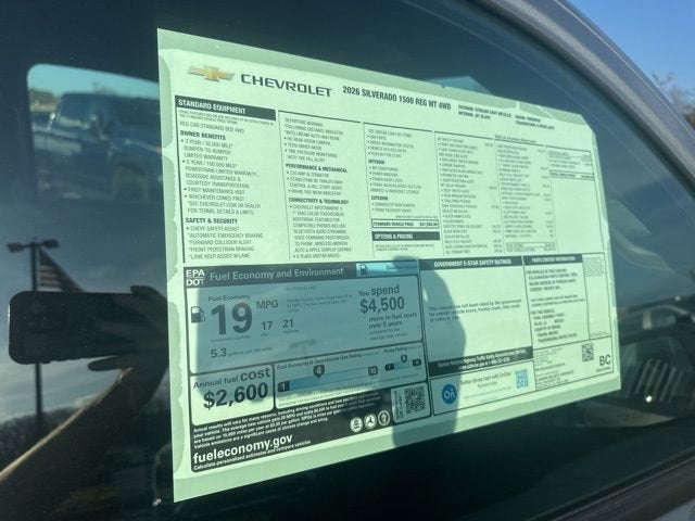 2026 Chevrolet Silverado 1500 WT