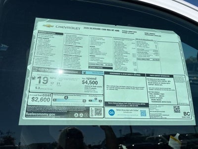 2026 Chevrolet Silverado 1500 WT