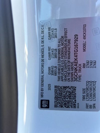 2026 Chevrolet Silverado 1500 WT