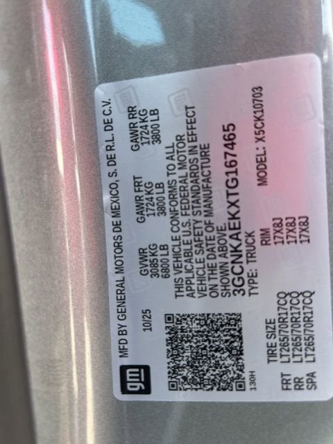 2026 Chevrolet Silverado 1500 WT