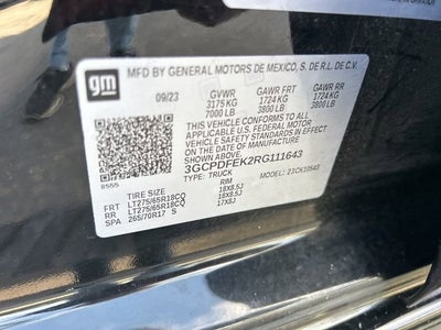 2024 Chevrolet Silverado 1500 LT Trail Boss