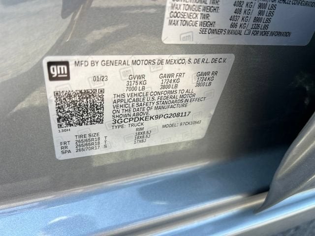 2023 Chevrolet Silverado 1500 LT