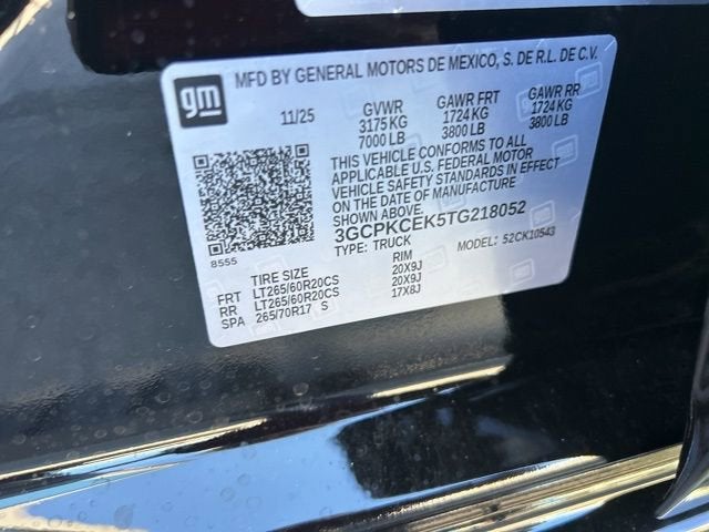 2026 Chevrolet Silverado 1500 Custom Trail Boss