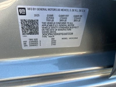 2026 Chevrolet Silverado 1500 Custom Trail Boss