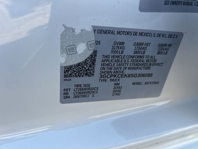 2025 Chevrolet Silverado 1500 Custom Trail Boss