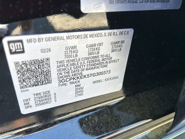 2026 Chevrolet Silverado 1500 LT (2FL)