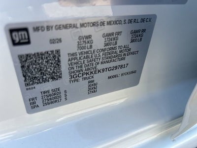 2026 Chevrolet Silverado 1500 LT (2FL)