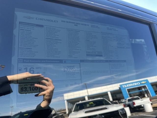 2026 Chevrolet Silverado 1500 Custom Trail Boss