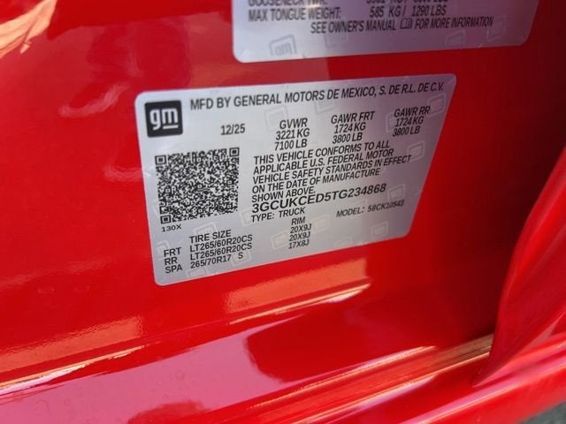 2026 Chevrolet Silverado 1500 Custom Trail Boss