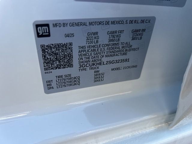 2025 Chevrolet Silverado 1500 ZR2