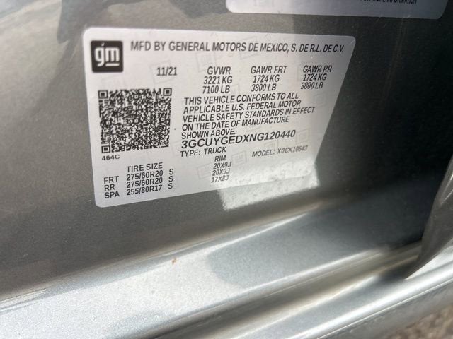 2022 Chevrolet Silverado 1500 LTD LTZ