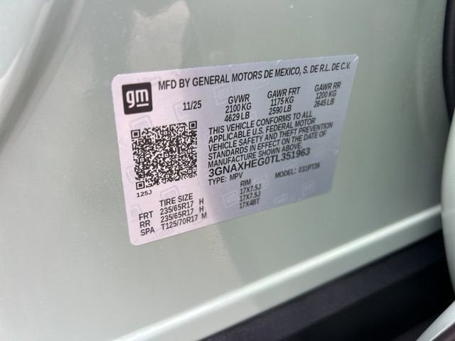 2026 Chevrolet Equinox LT