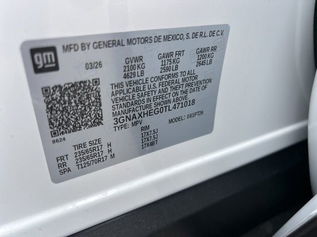 2026 Chevrolet Equinox LT