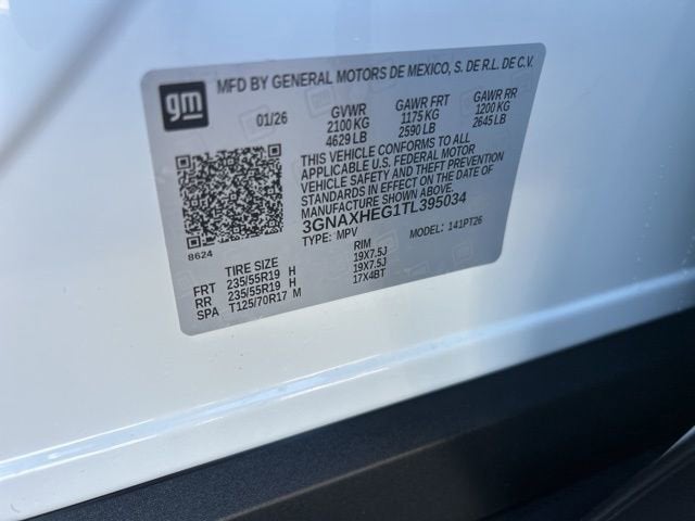 2026 Chevrolet Equinox LT