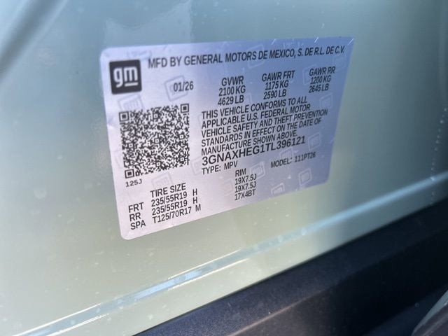 2026 Chevrolet Equinox LT