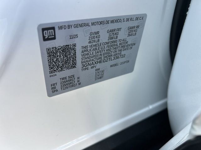 2026 Chevrolet Equinox LT