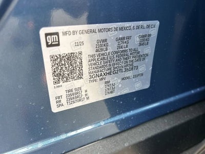 2026 Chevrolet Equinox LT