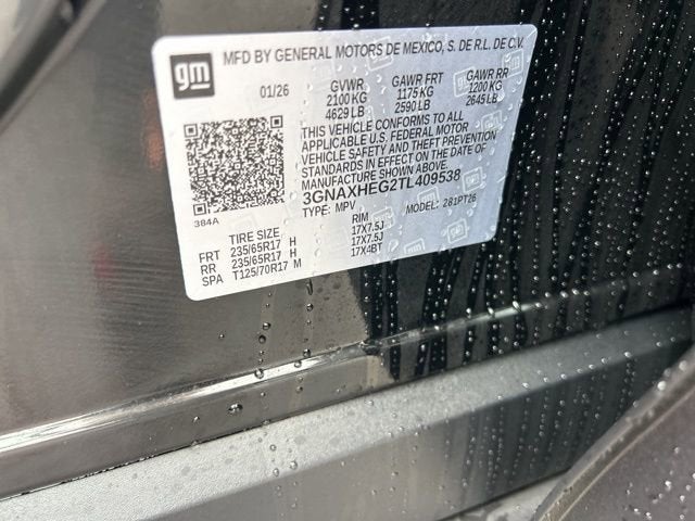 2026 Chevrolet Equinox LT