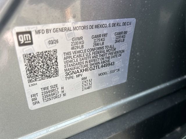 2026 Chevrolet Equinox LT