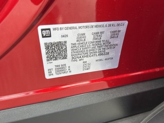 2026 Chevrolet Equinox LT