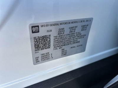 2026 Chevrolet Equinox LT