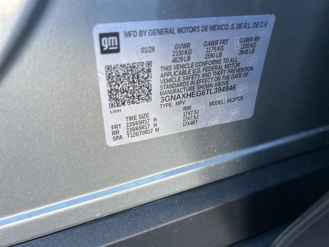 2026 Chevrolet Equinox LT