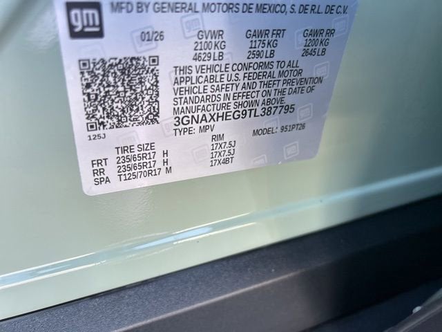 2026 Chevrolet Equinox LT