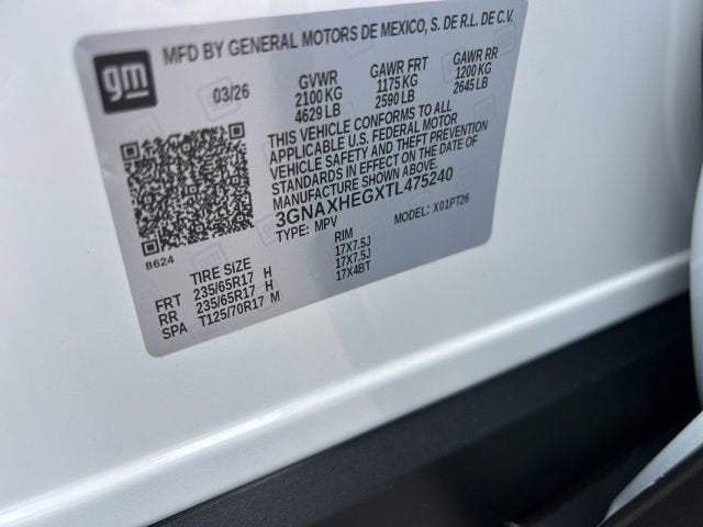 2026 Chevrolet Equinox LT